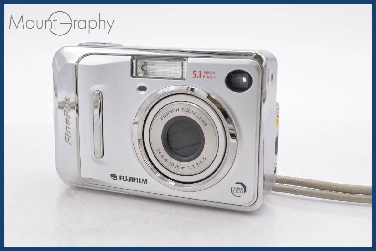 ★極上美品★ 富士フィルム FUJIFILM FinePix A500 3x ストラップ付属 ★完動品★ 同梱可 #tk2552