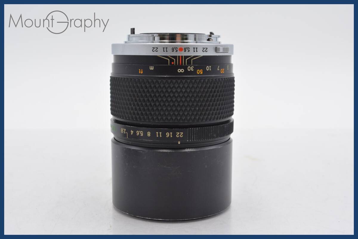 ★極上美品★ オリンパス Olympus OM-SYSTEM ZUIKO AUTO-T 135mm F2.8 前後キャップ付 ★完動品★ 同梱可 #tk2594_画像2