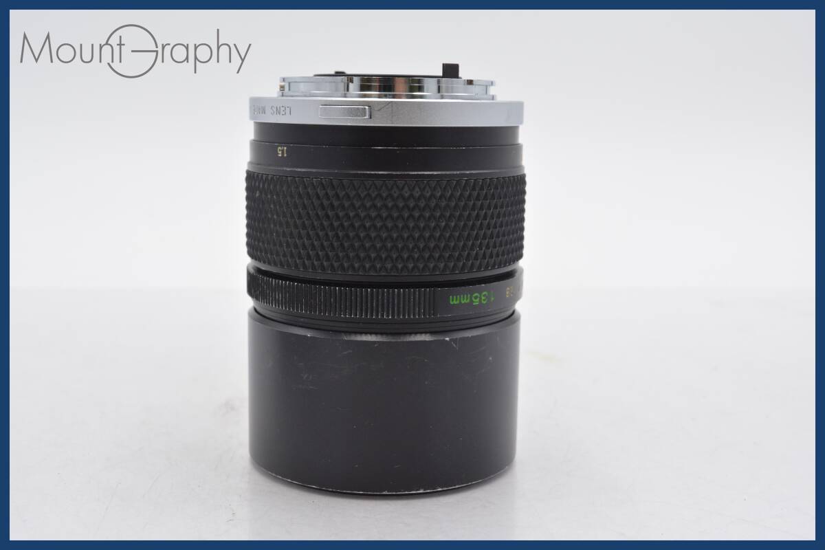 ★極上美品★ オリンパス Olympus OM-SYSTEM ZUIKO AUTO-T 135mm F2.8 前後キャップ付 ★完動品★ 同梱可 #tk2594_画像3