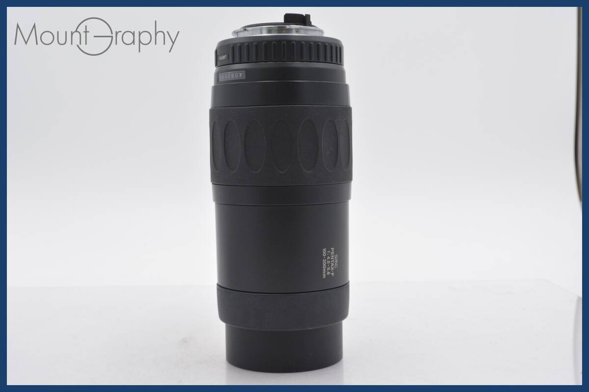 ★実用美品★ ペンタックス PENTAX SMC PENTAX-F 100-300mm F4.5-5.6 前後キャップ付 ★完動品★ 同梱可 #tk2595_画像3