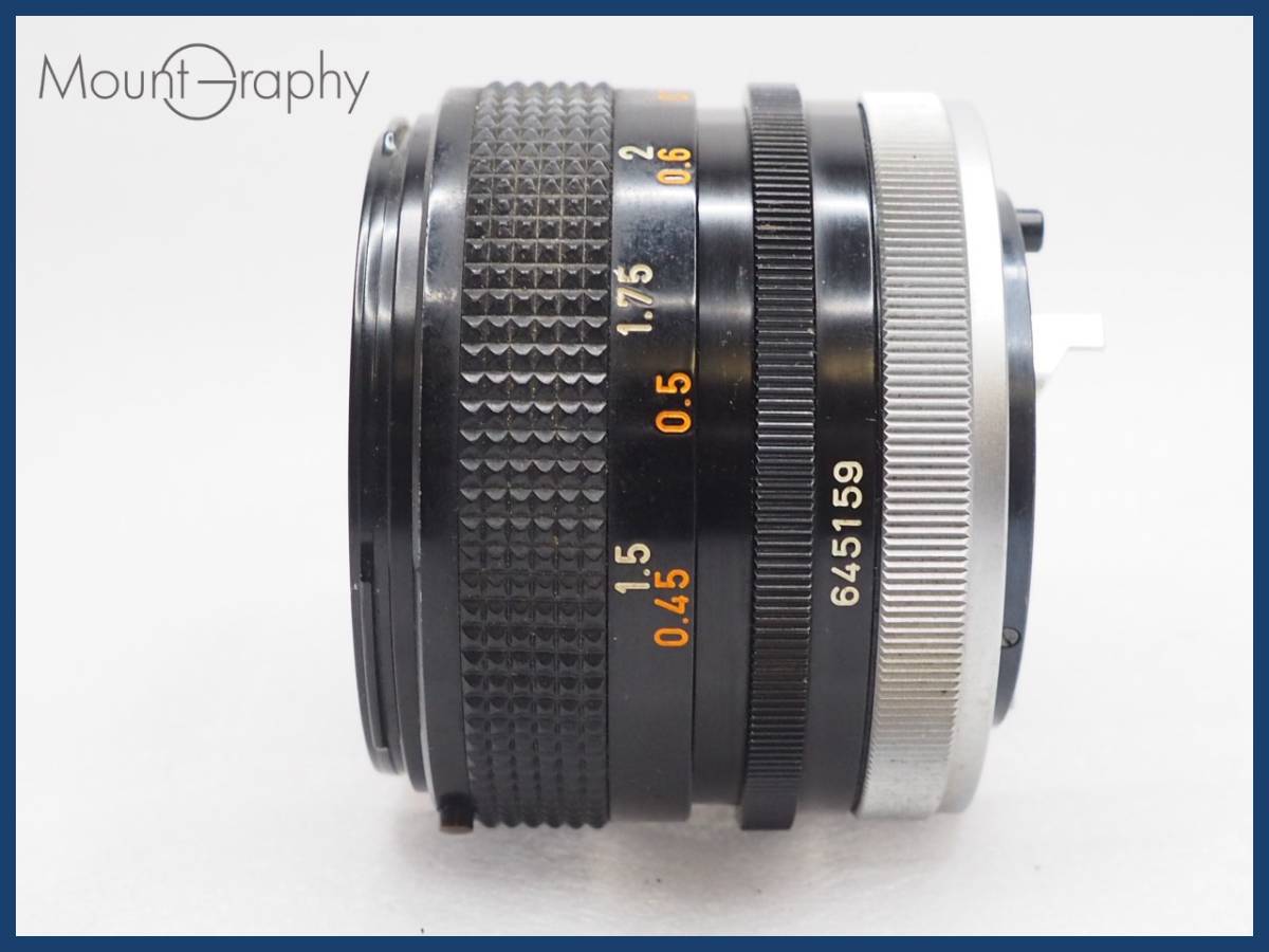 ★実用美品★ CANON キヤノン FD 50mm F1.4 S.S.C. ★完動品★同梱可 前キャップ付 #i5598_画像6