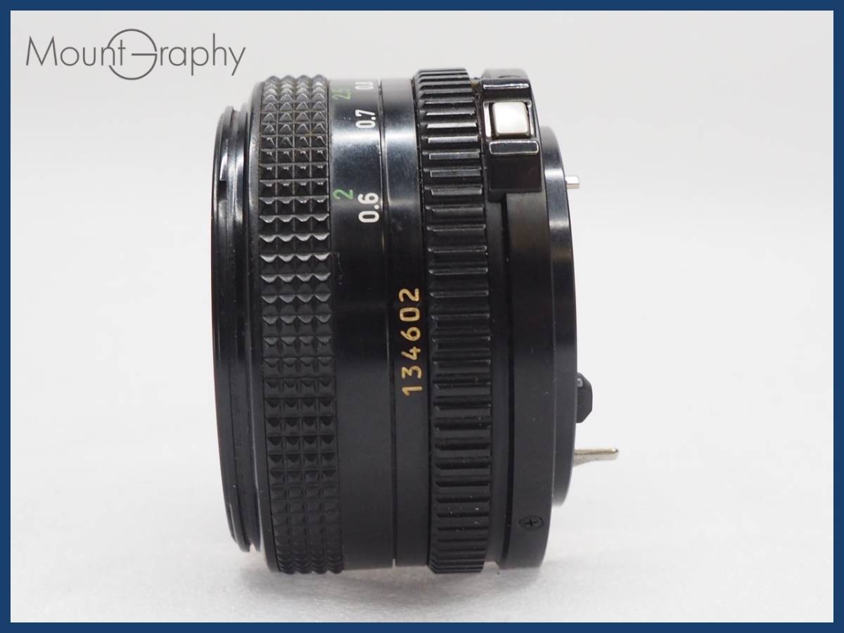 ★実用美品★ CANON キヤノン NEW FD 50mm F2 ★完動品★同梱可 #i5627_画像6