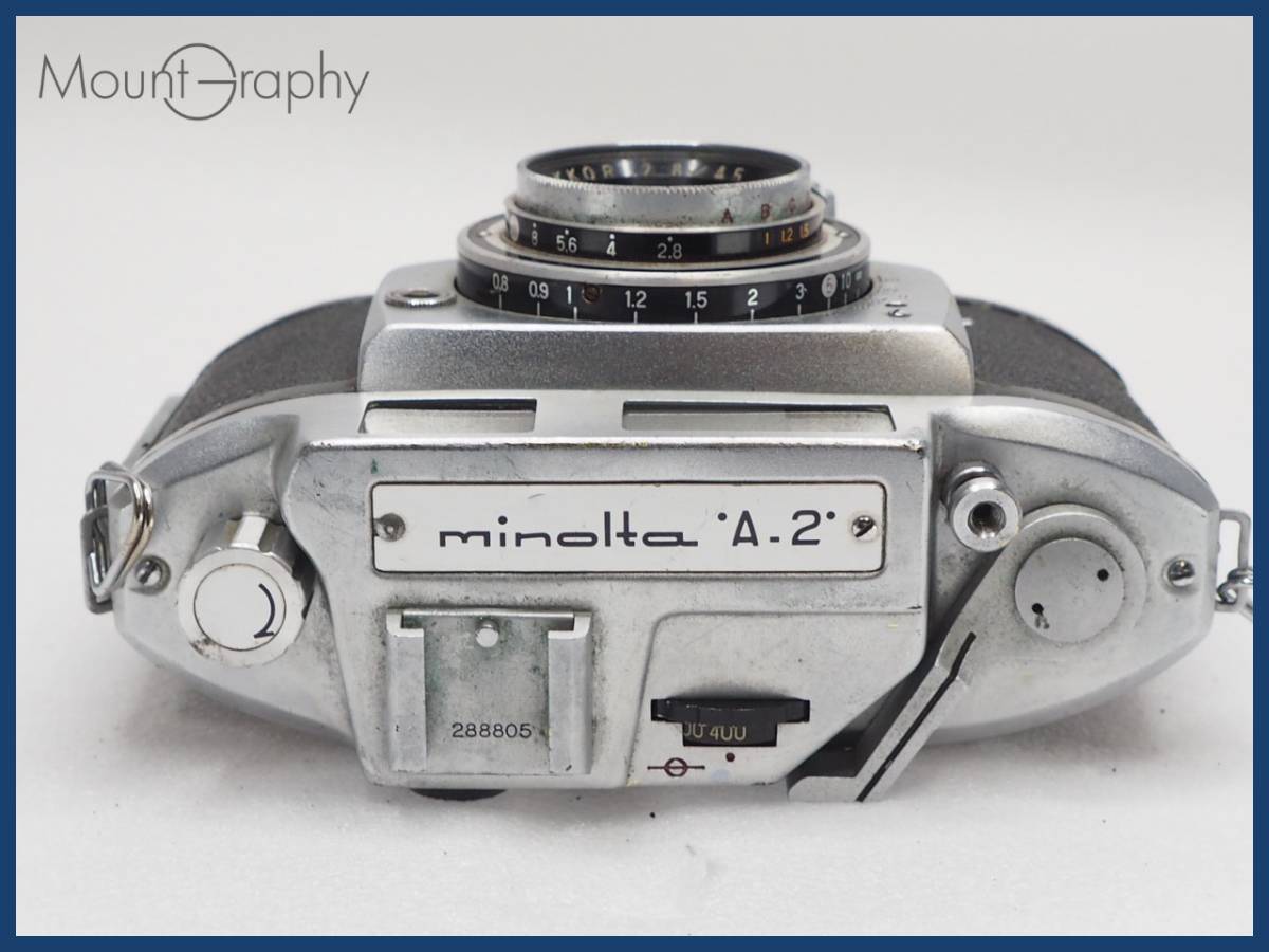 ★特別特価★ MINOLTA ミノルタ A-2 #i5671_画像3