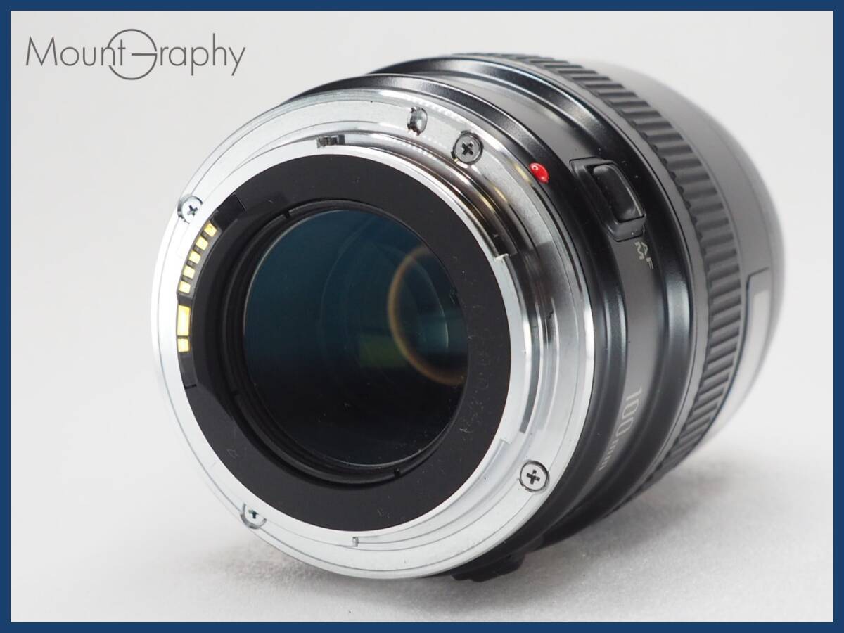 ★良品★ CANON キヤノン MACRO EF 100mm F2.8 ★完動品★同梱可 前後キャップ、ケース付 #i5746_画像2