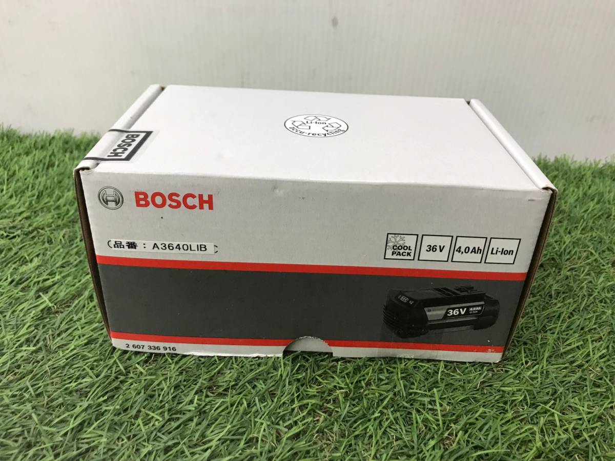 【未使用品】【同梱可】BOSCH(ボッシュ) 36V4.0Ahリチウムイオンバッテリー[A3640LIB] ITN11OFDG4RO