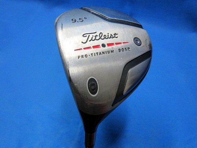 中古品 レフティ Titleist タイトリスト 905R ドライバー 9.5° TourAD/ツアーAD PT-7(S)_画像1