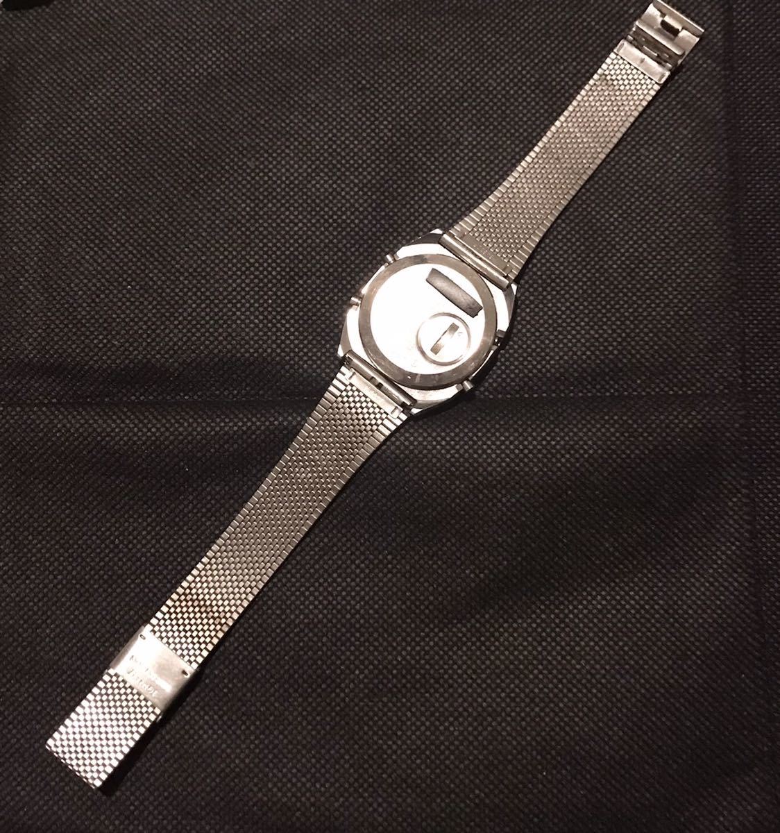 SEIKO A259-5080 アラーム クロノグラフ デジタル クォーツ 腕時計 稼働品 完動品 良品 美品_画像10
