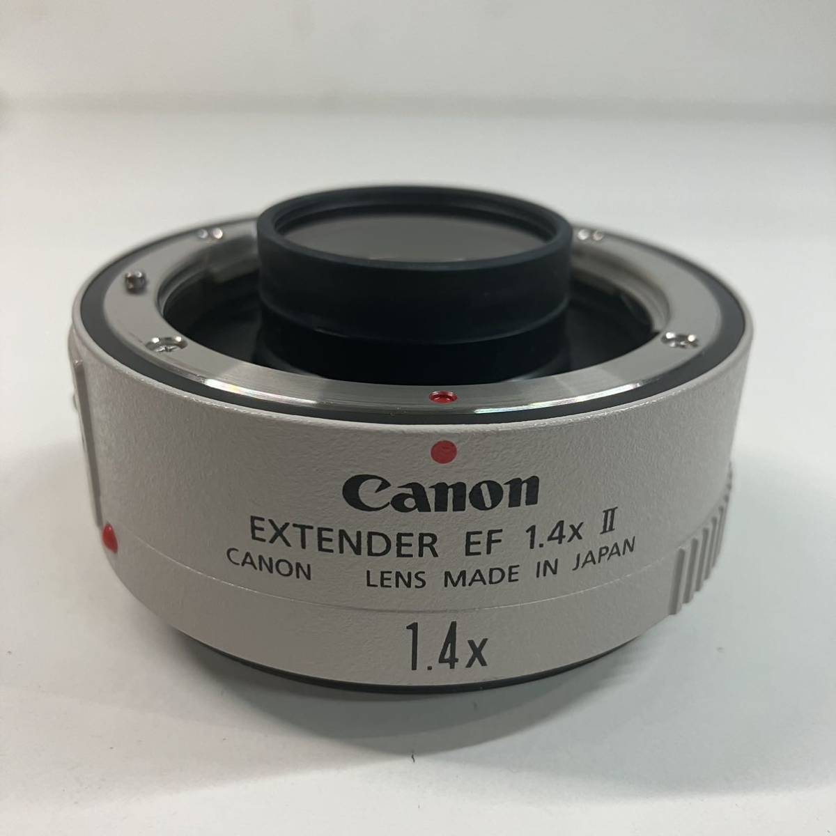 1円〜 2T Canon エクステンダー レンズフード キヤノン アダプターレンズ EF1.4×Ⅱ LP811 extender レンズケース付き 焦点距離1.4倍_画像4