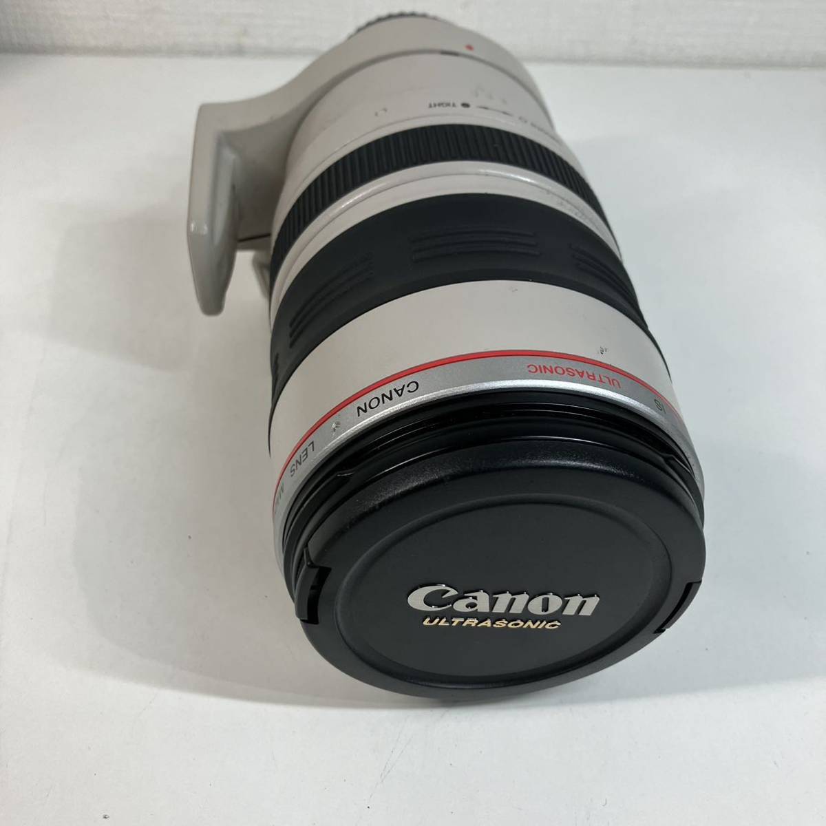 1円〜 2T Canon ズームレンズ EF IS USM 100-400mm ウルトラソニック キャノン IMAGE STABILIZER LZ1324 ET-83C 箱 レンズフード付き_画像2