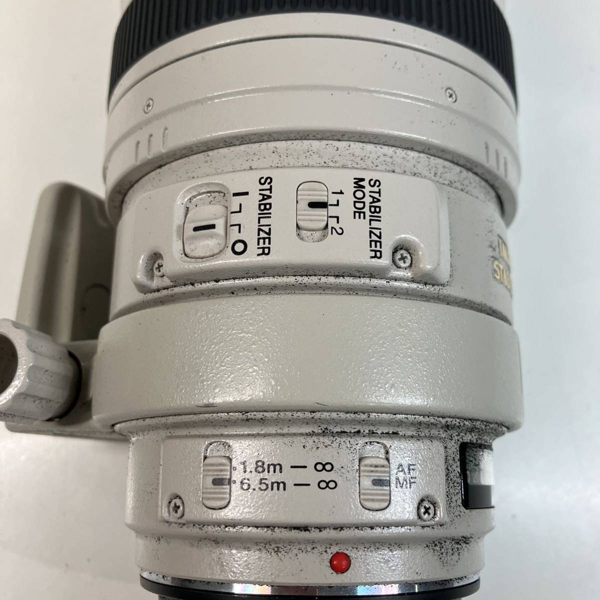 1円〜 2T Canon ズームレンズ EF IS USM 100-400mm ウルトラソニック キャノン IMAGE STABILIZER LZ1324 ET-83C 箱 レンズフード付き_画像8