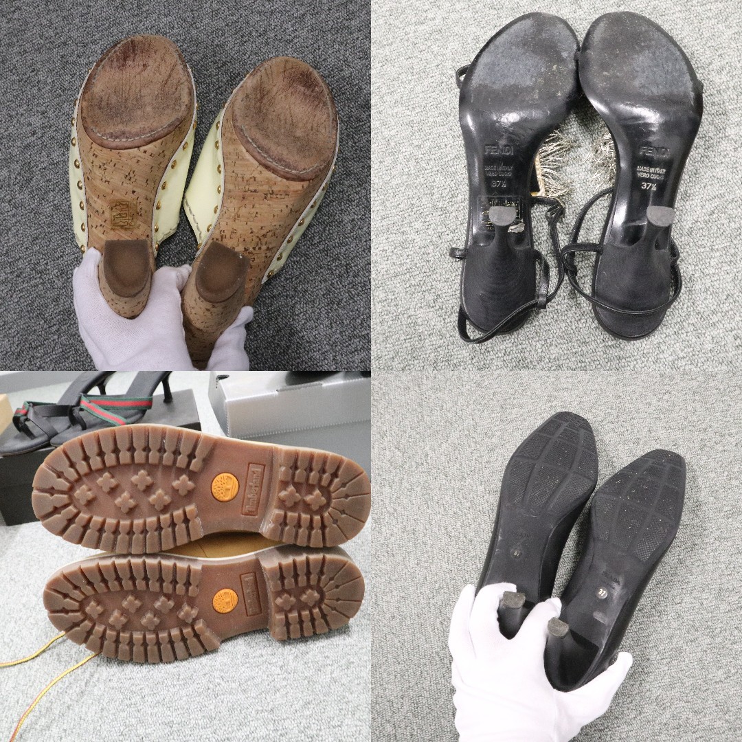 ★ブランド 靴 シューズ 6点 まとめ売り/PRADA プラダ/GUCCI グッチ/FENDI フェンディ/UGG アグ/他 レディース_画像7