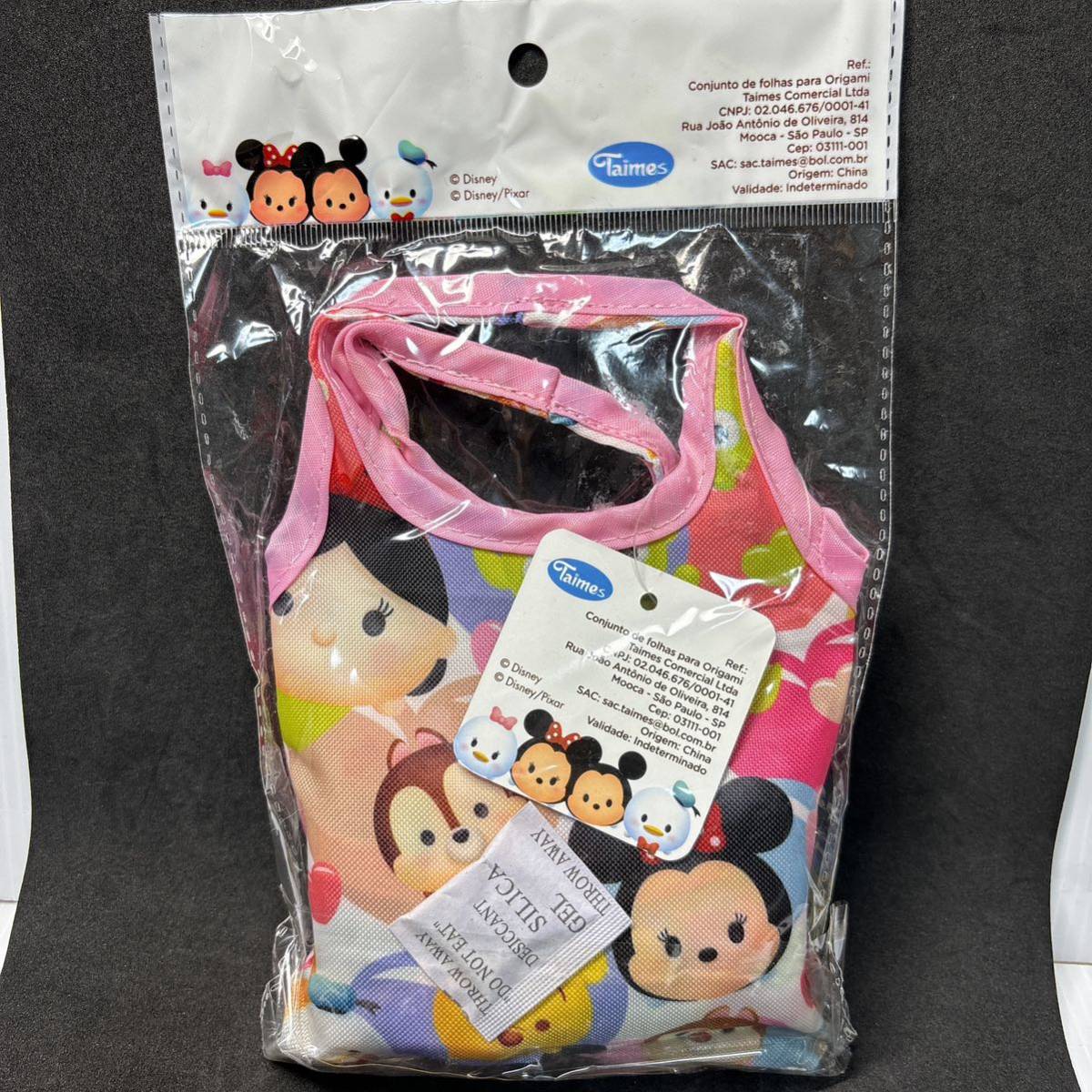 ★新品★ディズニー　ツムツム　コンパクト　エコバッグ　ミッキー ミニー　ピンク