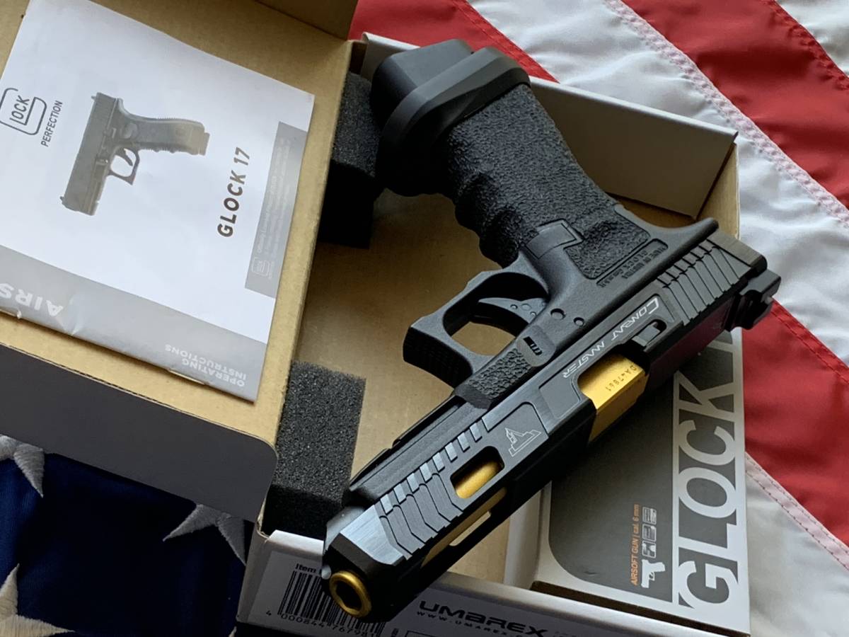 UMAREX COMBAT MASTER JAPAN VERSION ウマレックス G17 TTI ジョンウィック コンバットマスター ガスブローバック 作動良好！！美品 _画像3