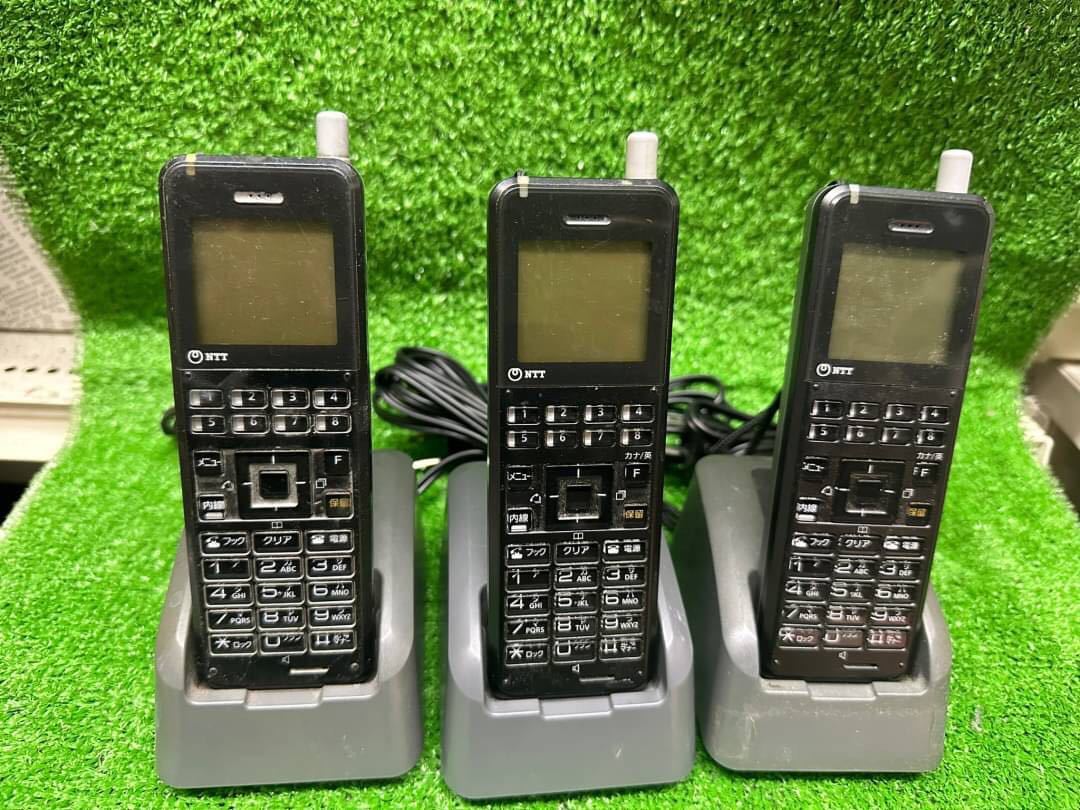 0GW8478 NTT digital cordless telephone machine business phone A1-DCL-PS-(1)(K)3 pcs. set 0