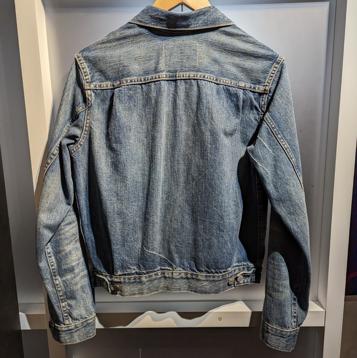 RRL デニムジャケット トラッカージャケット サイズXS 短丈 肩幅 RRL デニムジャケット トラッカージャケット サイズXS 短丈 肩幅