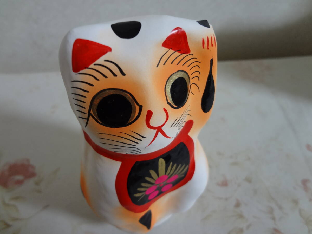 高崎張り子　招き猫 伝統工芸品_画像7