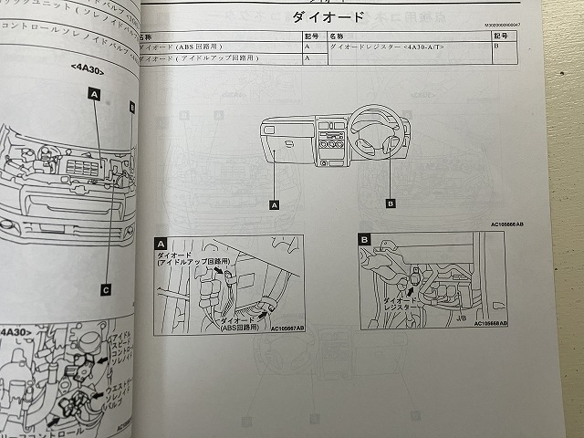 # used #[ prompt decision ] Mitsubishi Minica Toppo BJ MINICA toppo BJ maintenance manual electric wiring diagram compilation MINICA TOPPO BJ GD-H42V H47V GF-H41A H42A H46A H47A