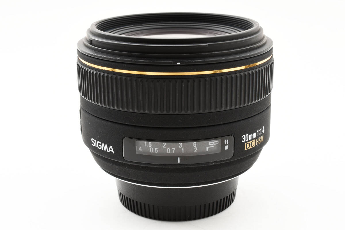 【動作良好美品★】シグマ SIGMA 30mm F1.4 EX DC HSM NIKON ニコン用 #M10264の画像10