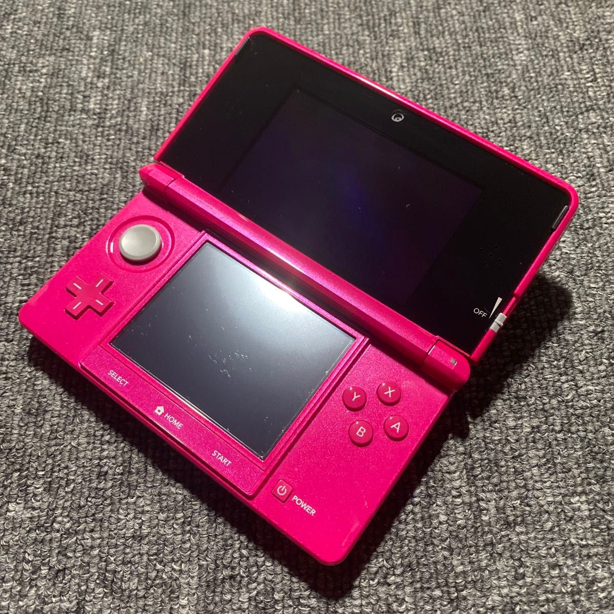 3DS ニンテンドー3DS グロスピンク 充電器付き