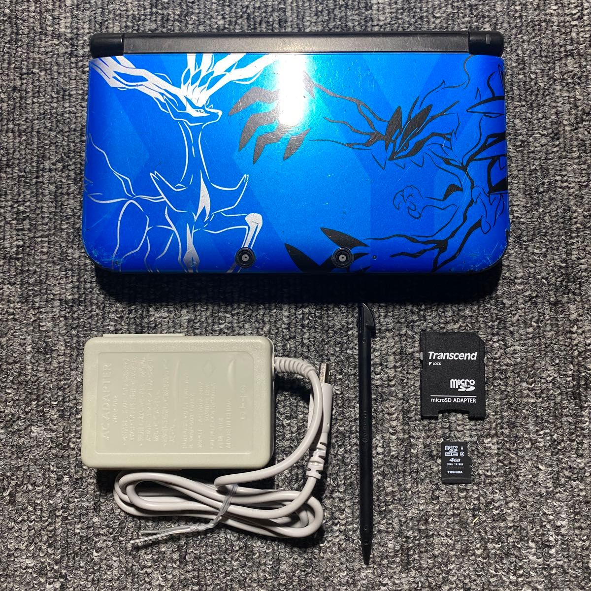 3DS ニンテンドー3DS LL ポケットモンスター Yパック 充電器付き