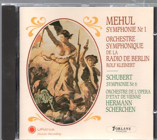 Mehul : Symphonie No. 1 - Schubert : Symphonie No. 6_画像1