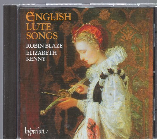 イギリスのリュート歌曲集/ロビン・ブレイズ(C.T)、 エリザベス・ケニー(Lute)_画像1