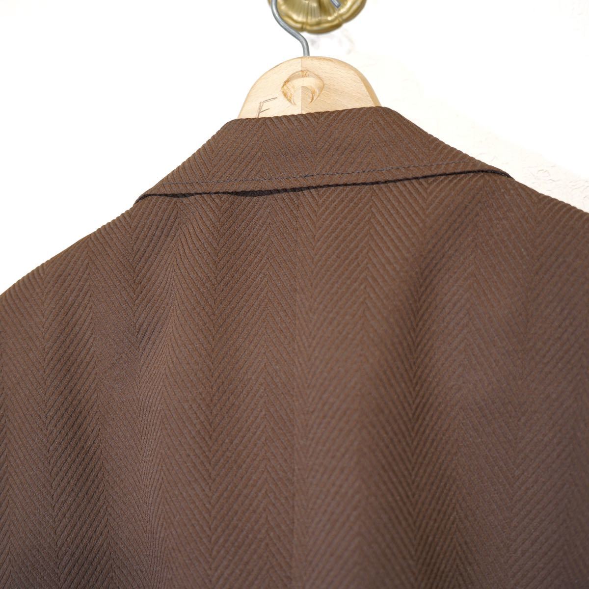 70's USA VINTAGE TOWN CRAFT JC PENNY BROWN COLOR TAILORED 70's USA VINTAGE TOWN CRAFT JC PENNY BROWN COLOR TAILORED