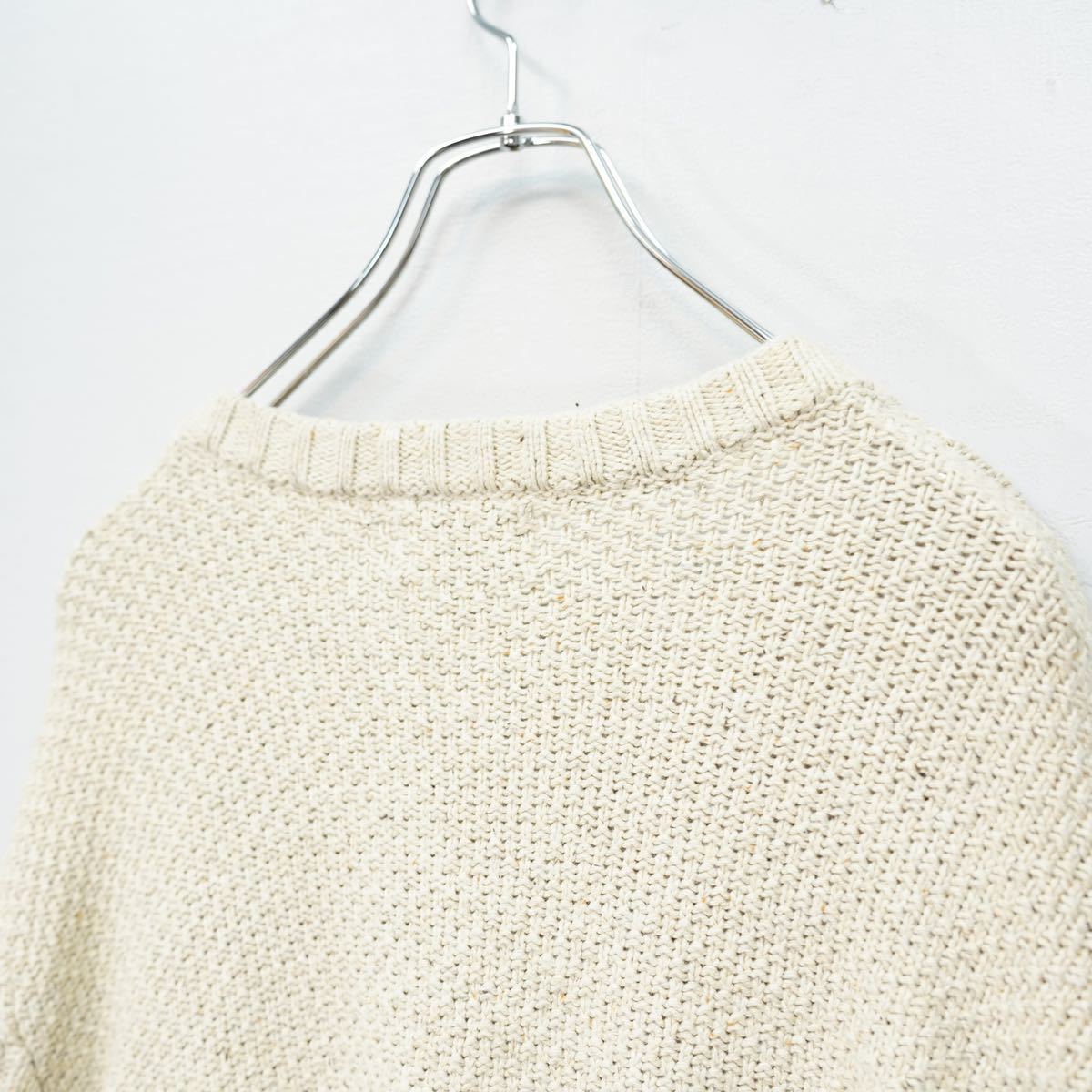 USA VINTAGE GOODIELLOW&CO CABLE DESIGN OVER KNIT/アメリカ古着ケーブルデザインオーバーニット
