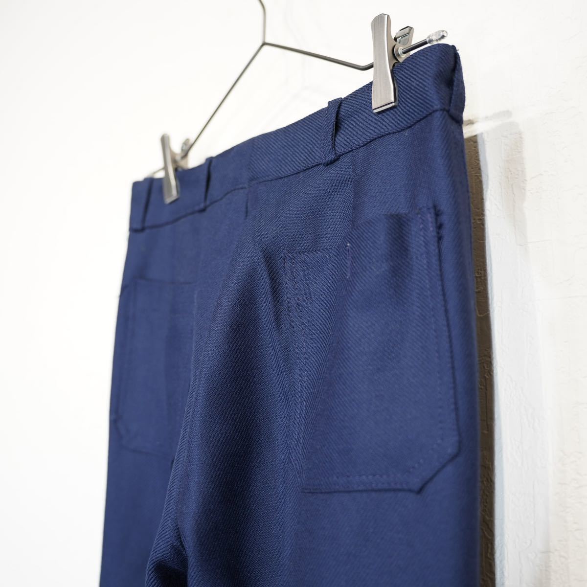 DEAD STOCK EU VINTAGE COLOR FLARE PANTS/デッドストックヨーロッパ古着カラーフレアパンツ