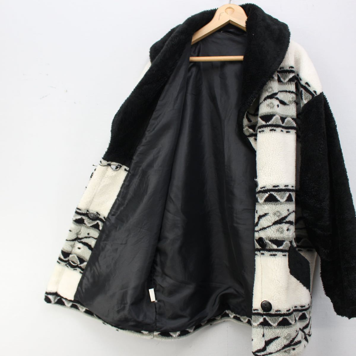 SPECIAL ITEM* USA VINTAGE SHAWL COLLAR FLEECE JACKET SPECIAL ITEM* USA VINTAGE SHAWL COLLAR FLEECE JACKET