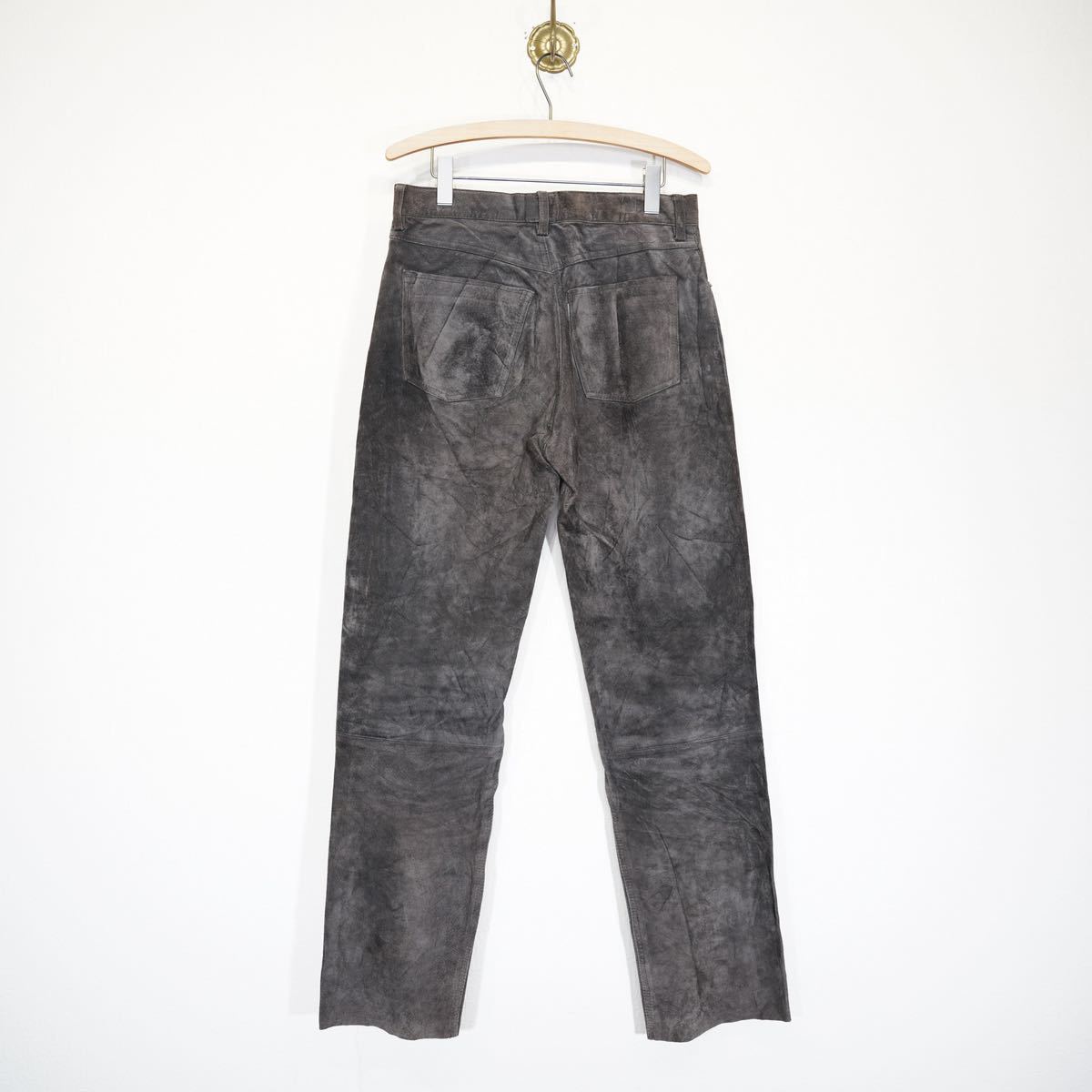 USA VINTAGE ENJOY DESIGN LEATHER PANTS/アメリカ古着デザイン USA VINTAGE ENJOY DESIGN LEATHER PANTS/アメリカ古着デザイン