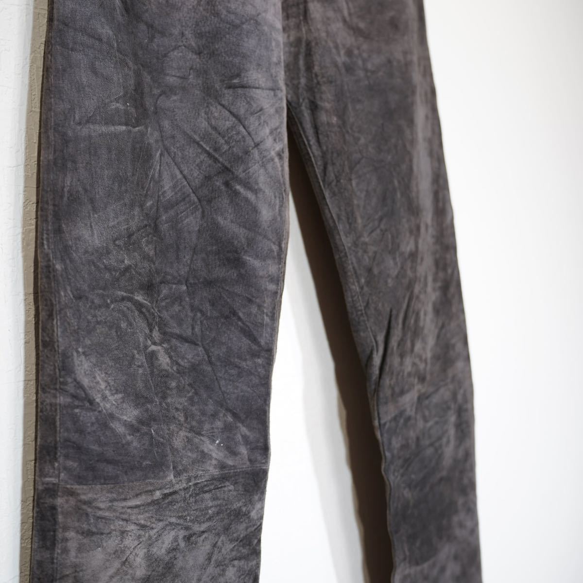 USA VINTAGE ENJOY DESIGN LEATHER PANTS/アメリカ古着デザイン USA VINTAGE ENJOY DESIGN LEATHER PANTS/アメリカ古着デザイン