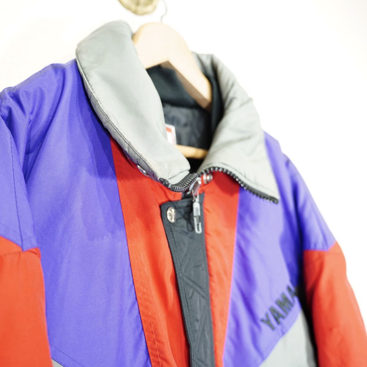 USA VINTAGE YAMAHA SPORTSWEAR LOGO DESIGN ZIP BLOUSON/アメリカ古着ロゴデザインジップブルゾン_画像7