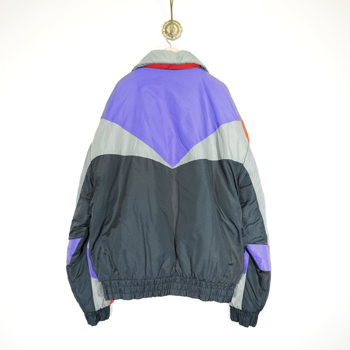 USA VINTAGE YAMAHA SPORTSWEAR LOGO DESIGN ZIP BLOUSON/アメリカ古着ロゴデザインジップブルゾン_画像6