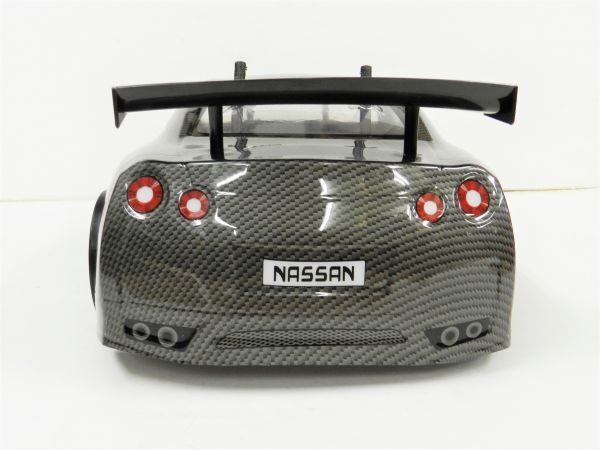 * turbo with function * 2.4GHz 1/10 drift radio controlled car R35 GTR type carbon black [ has painted final product * full set ]