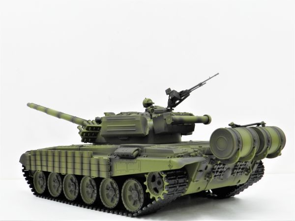 ☆塗装済み完成品☆ Heng Long Ver.7.0 2.4GHz ロシア T-72 MBT 3939-1【赤外線バトルシステム付 対戦可能 】やられメカ! ビックリ箱!_画像4