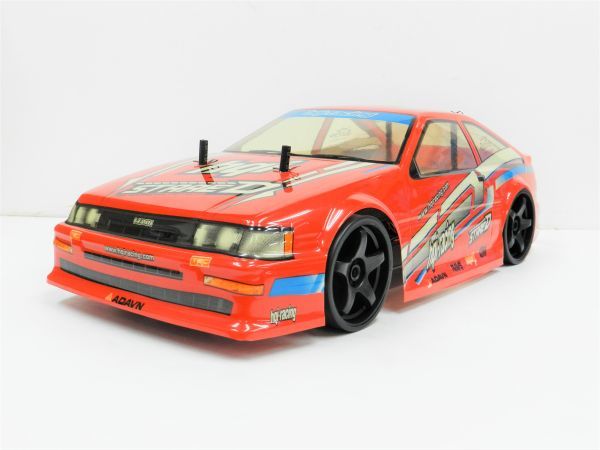 * turbo with function * 2.4GHz 1/10 drift radio controlled car Toyota 86 Levin type red [ has painted final product * full set ]