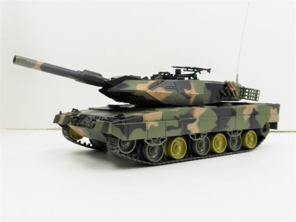 激安直営店 戦車ラジコン 1/24 2.4GHz HengLong ドイツ 対戦可能】 赤外線バトルシステム付 3809-1/2【塗装済み完成品 A5 レオパルト2 戦車、軍用車両