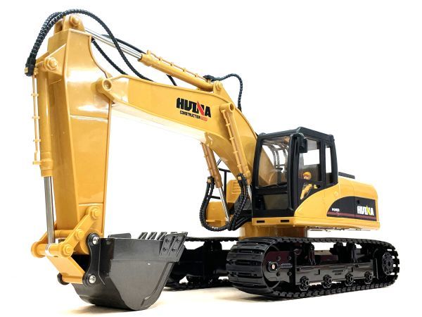 適切な価格 15chフルファンクション 2.4GHz 1/14 【実車同様のリアルな動作!新型Li-ionバッテリー仕様】 大型パワーショベル ◎ユンボR/C ラジコン 建設車両、作業車