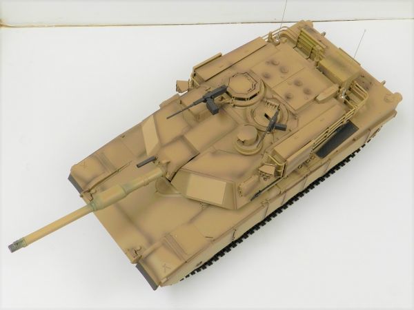 ☆塗装済み完成品☆ Heng Long 2.4GHz 1/16 アメリカ軍 M1A2 エイブラムス 3918-1 【赤外線バトルシステム付 対戦可能 Ver.7.0】_画像9