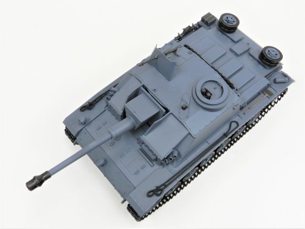 ☆塗装済み完成品☆Heng Long Ver.7.0 2.4GHz 1/16 戦車ラジコン III号突撃砲 F8型 3868-1【赤外線バトルシステム付 対戦可能 】_画像9