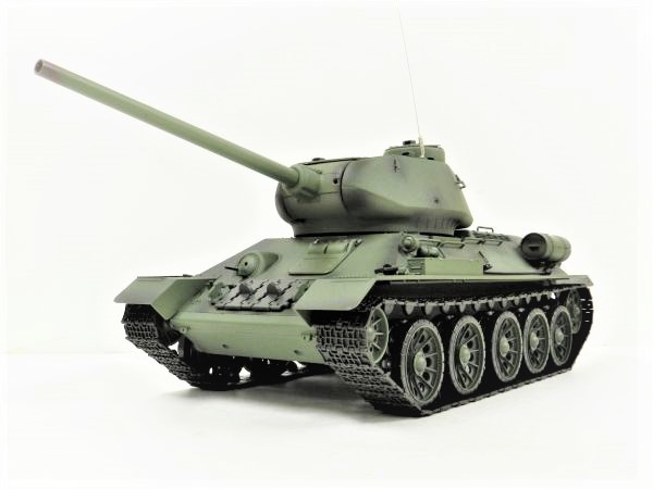 ☆塗装済み完成品戦車ラジコン☆ Heng Long 2.4GHz 1/16 戦車ラジコン ソ連 T-34 3909-1 【赤外線バトルシステム付 対戦可能 Ver.7.0】_画像1