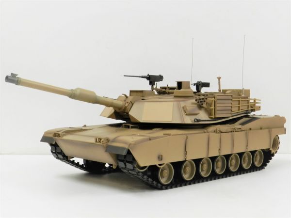 最安 M1A2 アメリカ軍 1/16 2.4GHz Long Heng ☆塗装済み完成品☆ エイブラムス Ver.7.0】 対戦可能 【赤外線バトルシステム付 3918-1 戦車、軍用車両