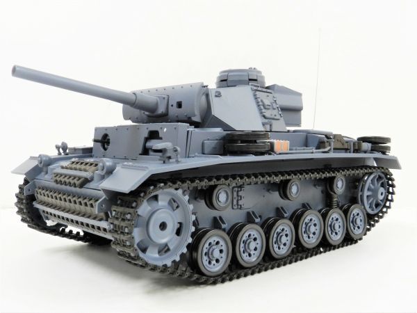 【塗装済み完成品】 Heng Long 2.4GHz 1/16ドイツ陸軍 III号 L型 German PanzerIII-L 3848-1【赤外線バトルシステム付 対戦可能 Ver.7.0】_画像1