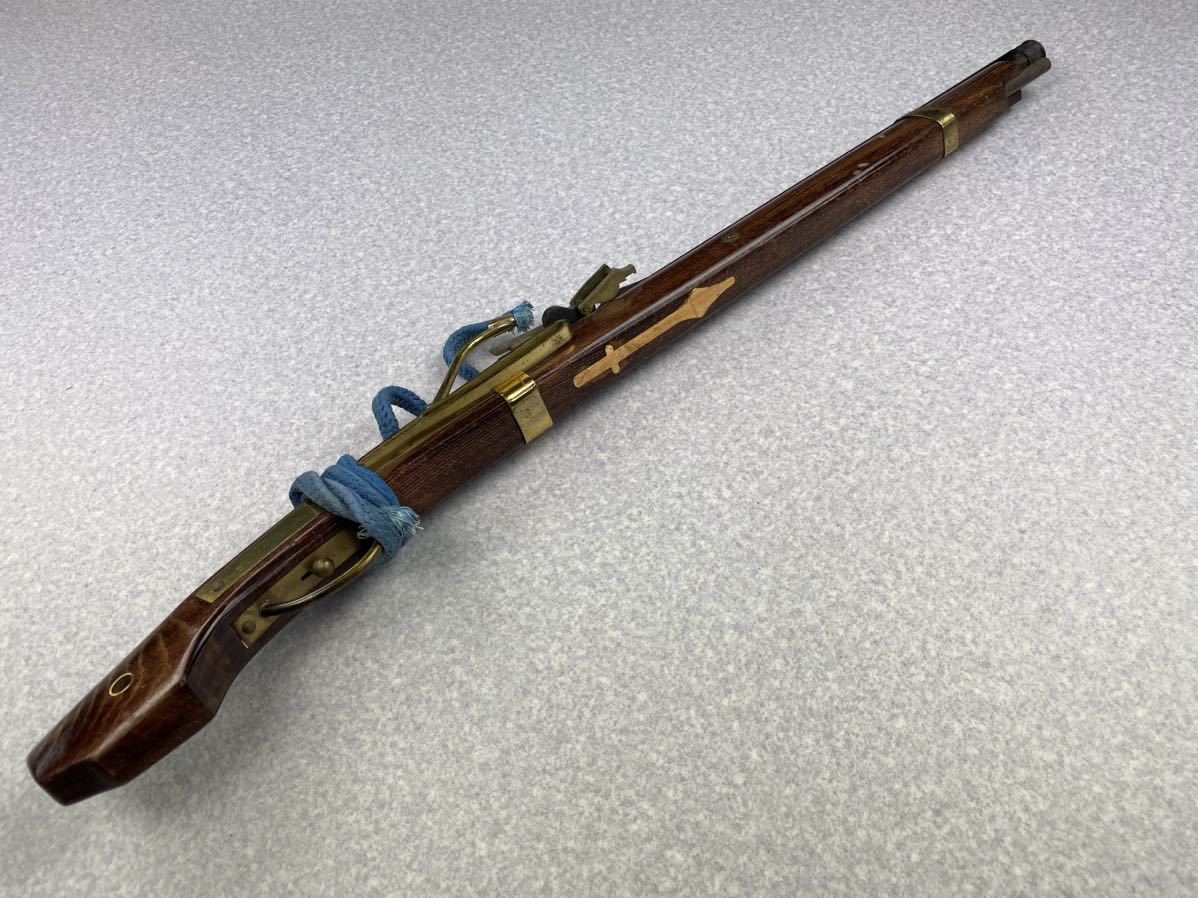 Ｂ１０-合法品【 大洋銃機製・火縄式騎兵銃のレプリカ 】＞時代行列 鉄砲 江戸時代 合戦 砲術_画像6