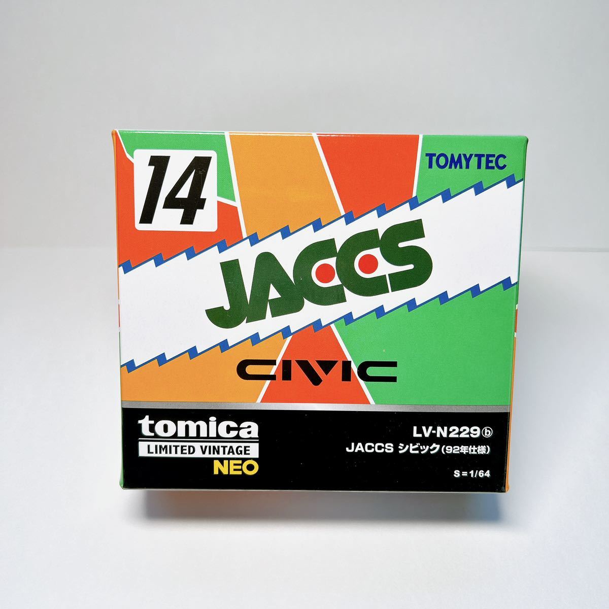 トミカリミテッドヴィンテージネオ JACCS シビック(92年仕様)LV-N229b _画像1