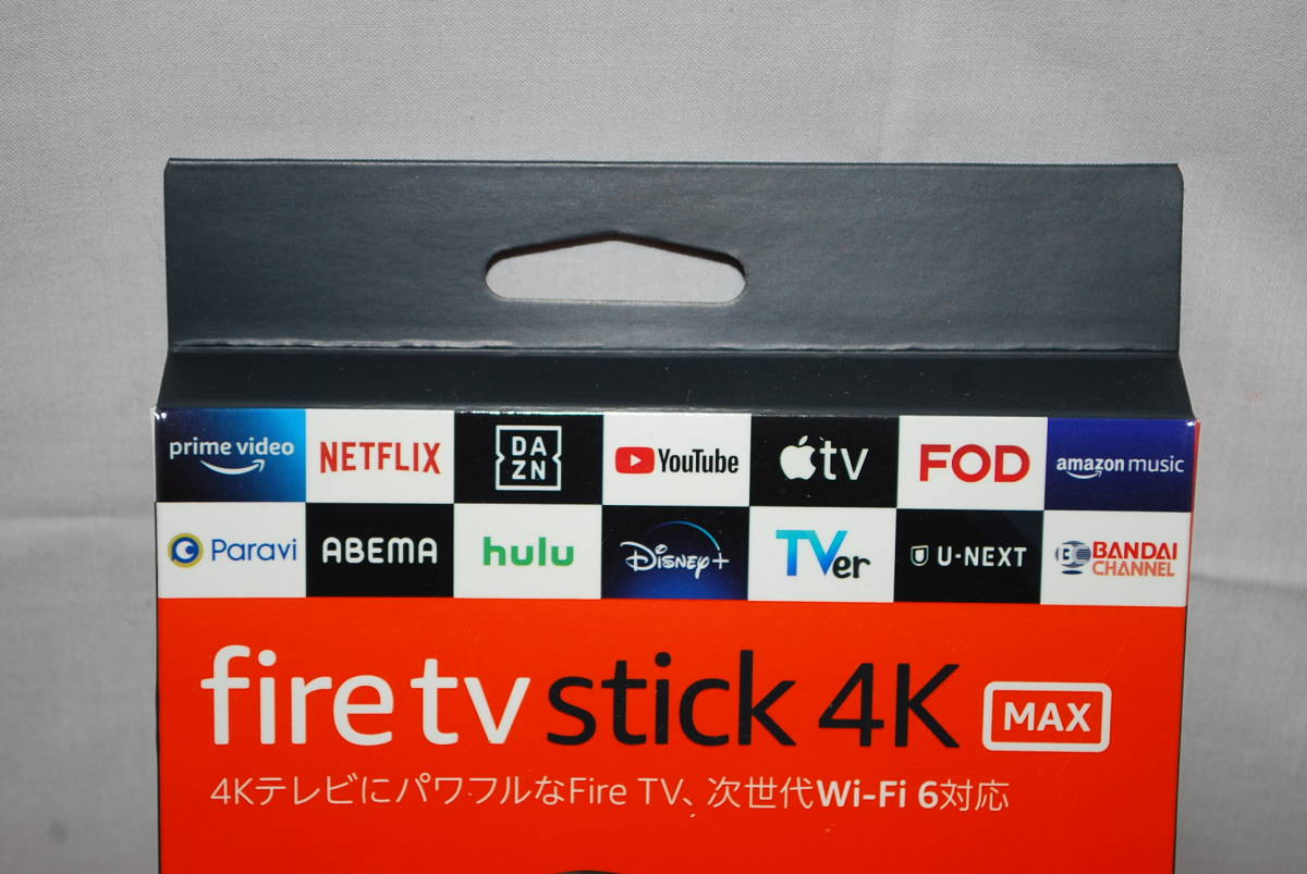 未開封　Amazon Fire TV Stick 4K Max Alexa対応音声認識リモコン付属 第3世代　_画像2