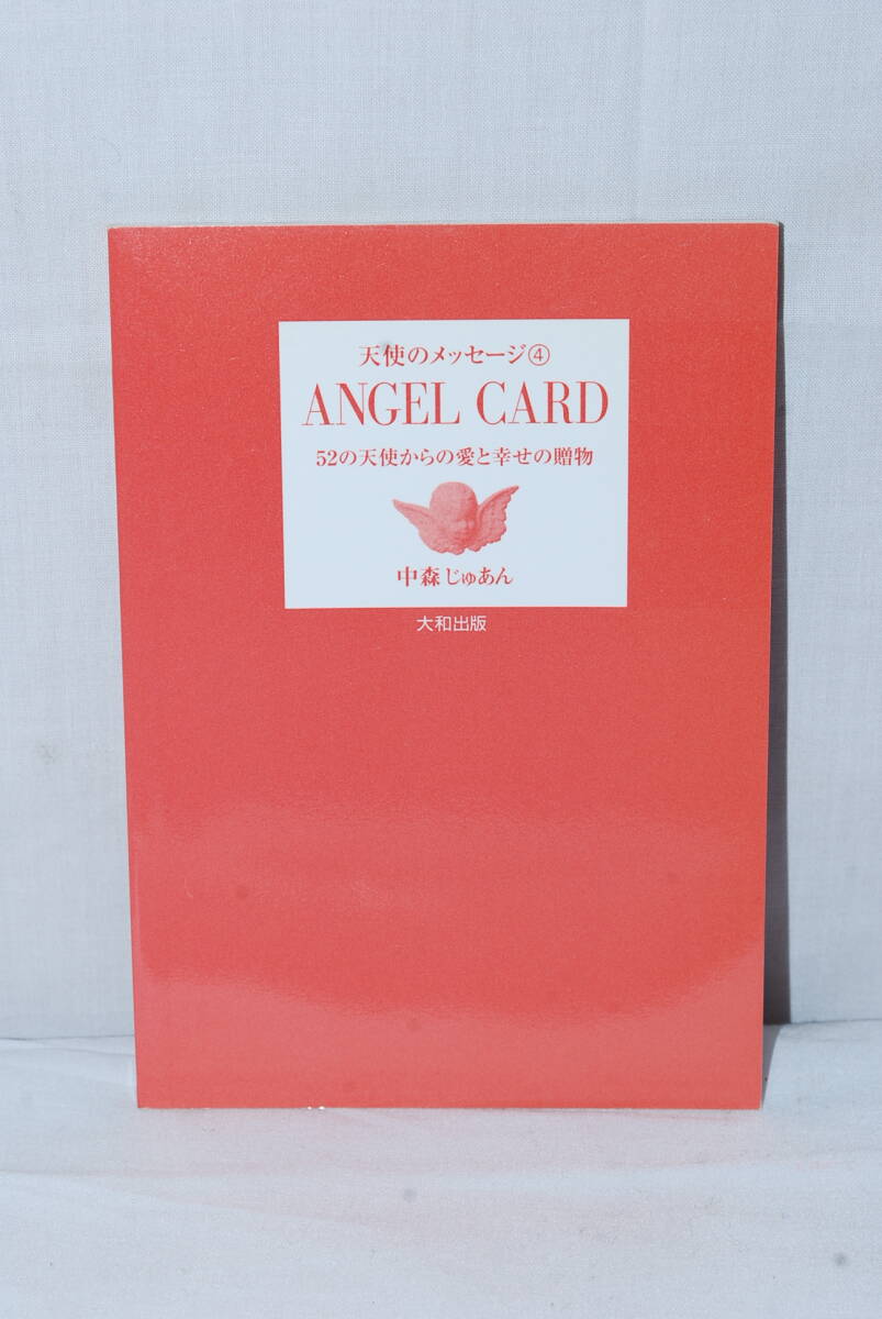 未使用品 天使のメッセージ④ ANGEL CARD 52の天使からの愛と幸せの贈り物 中森じゅあん エンジェルカード