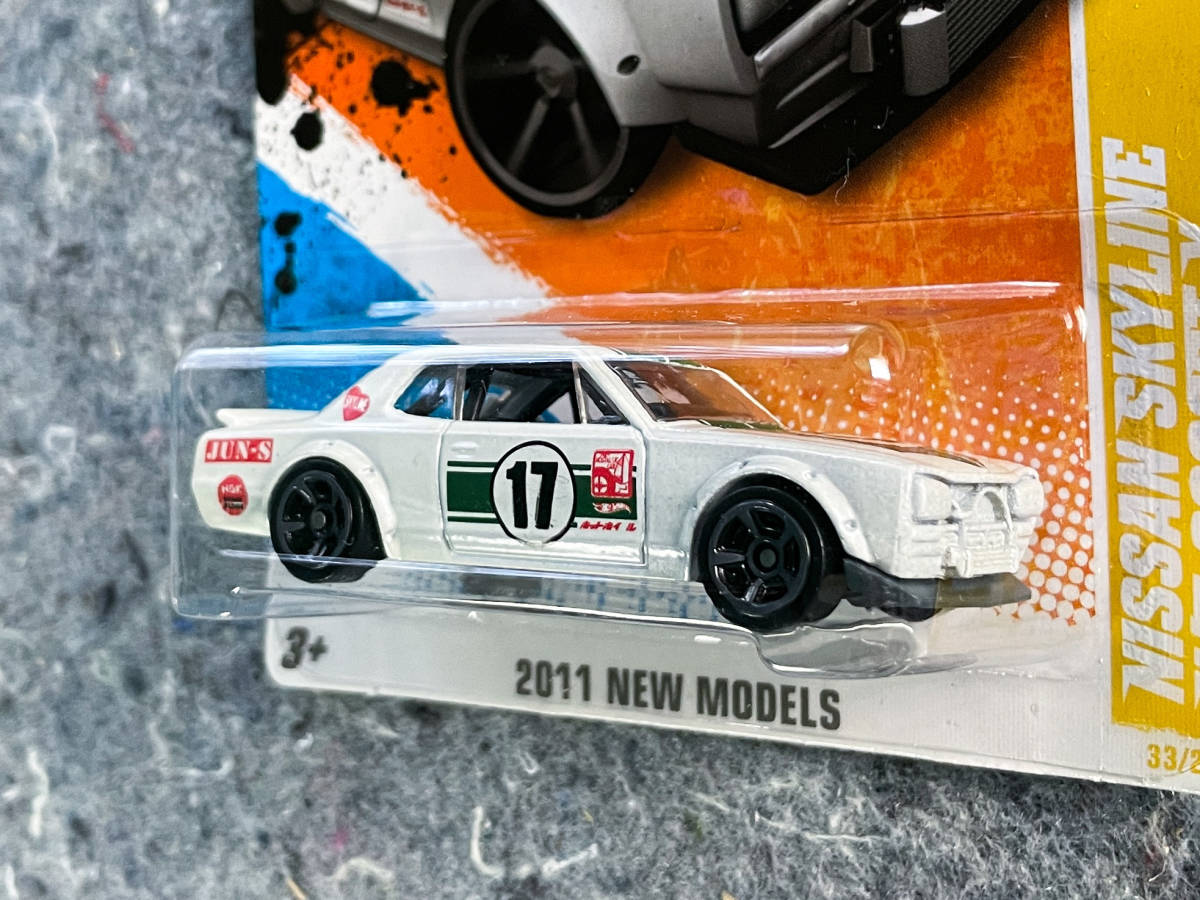 Hot Wheels 2011 Nissan Skyline H/T 2000GT-X ホットウィール 日産 スカイライン ハコスカ ワークス USカードの画像2