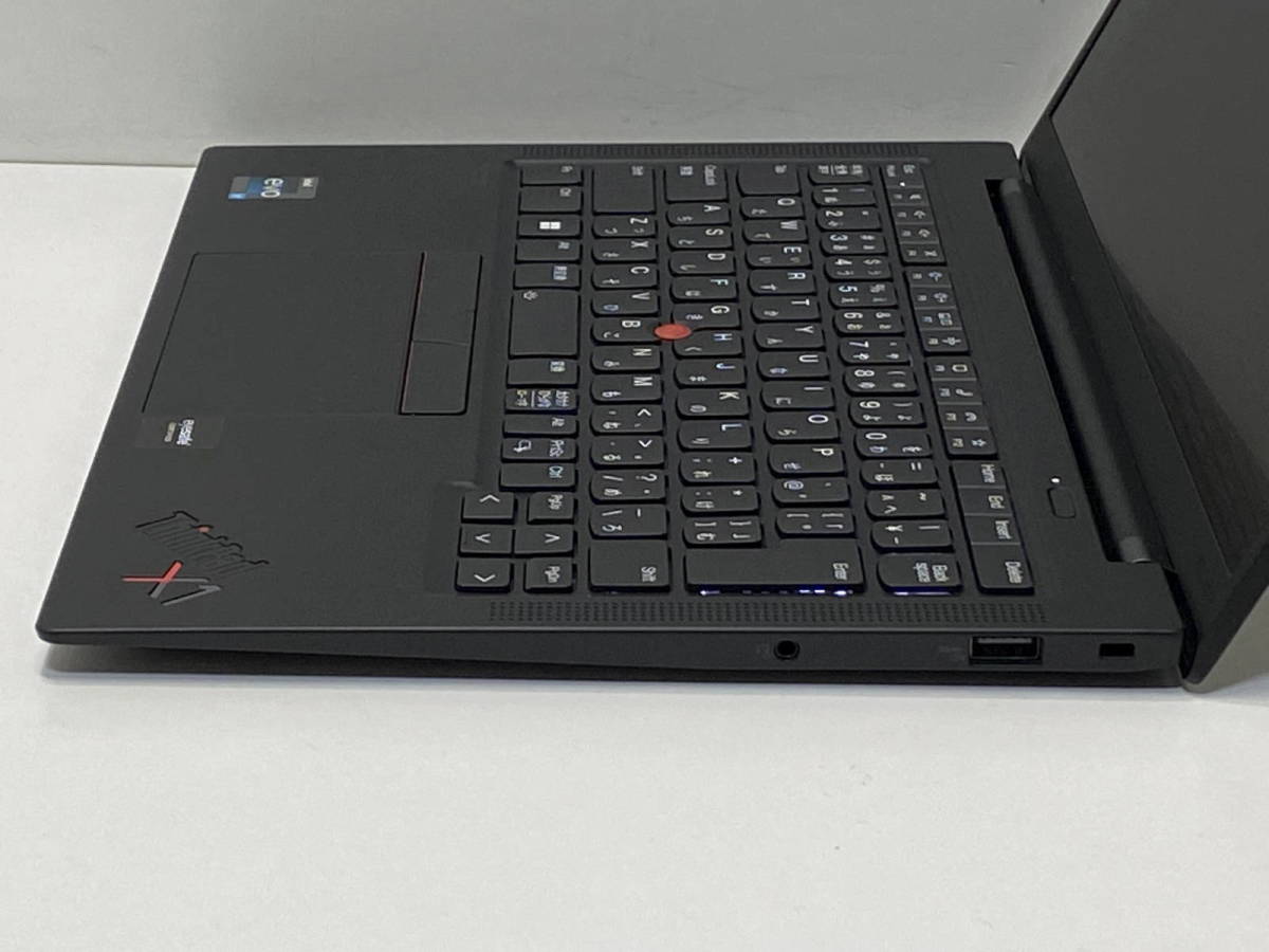 ★美品 第12世代AlderLake ThinkPad X1 Carbon Gen10 Core i7 1255U 1.7GHz/16GB/NVMe1TB/WiFi/14.0WUXGA/WebCam/WIN11/使用264h_画像4